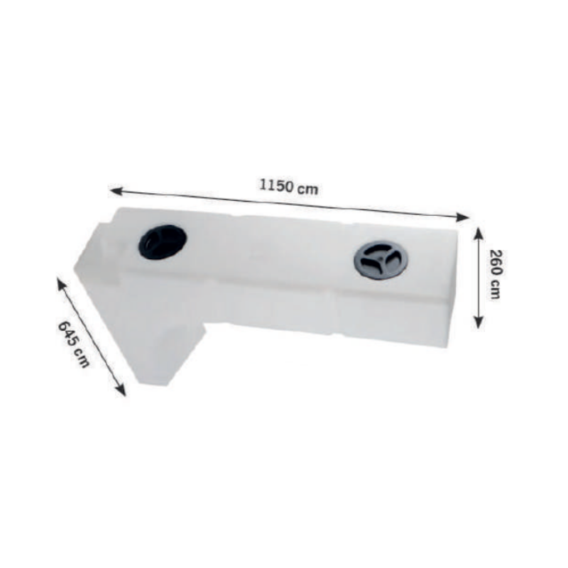 Serbatoio Rigido Acqua 80 L - Osculati 5219470 - 3